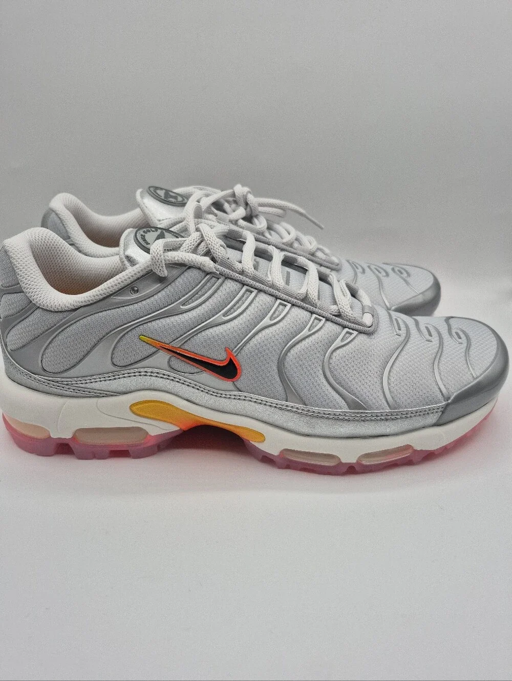 Nike Air Max Plus Golf US Open Silver Grey Sneaker Shoe HJ4518-001 Men's 11 New